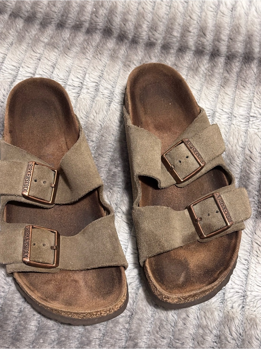 Birkenstock Arizona, soft foot bed sandals 
size 39